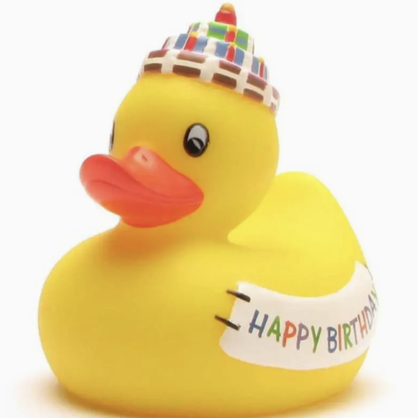 Happy Birthday Rubber Duck